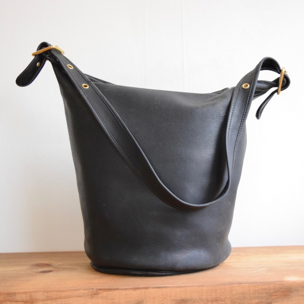 Vintage Coach XL Duffle Bucket Shoulder Bag - 9085